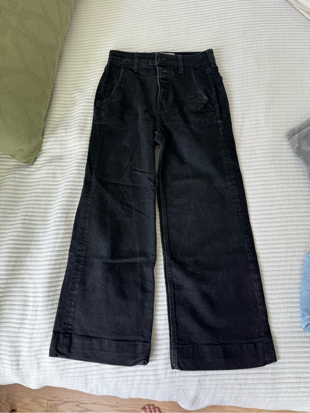Everlane Wide Leg Ankle Jean